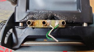 リールソケット内基板の補修